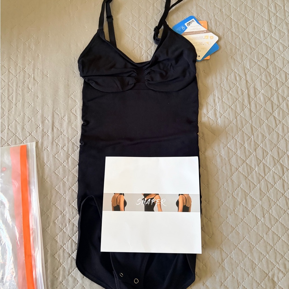 Black Shape Bodysuit